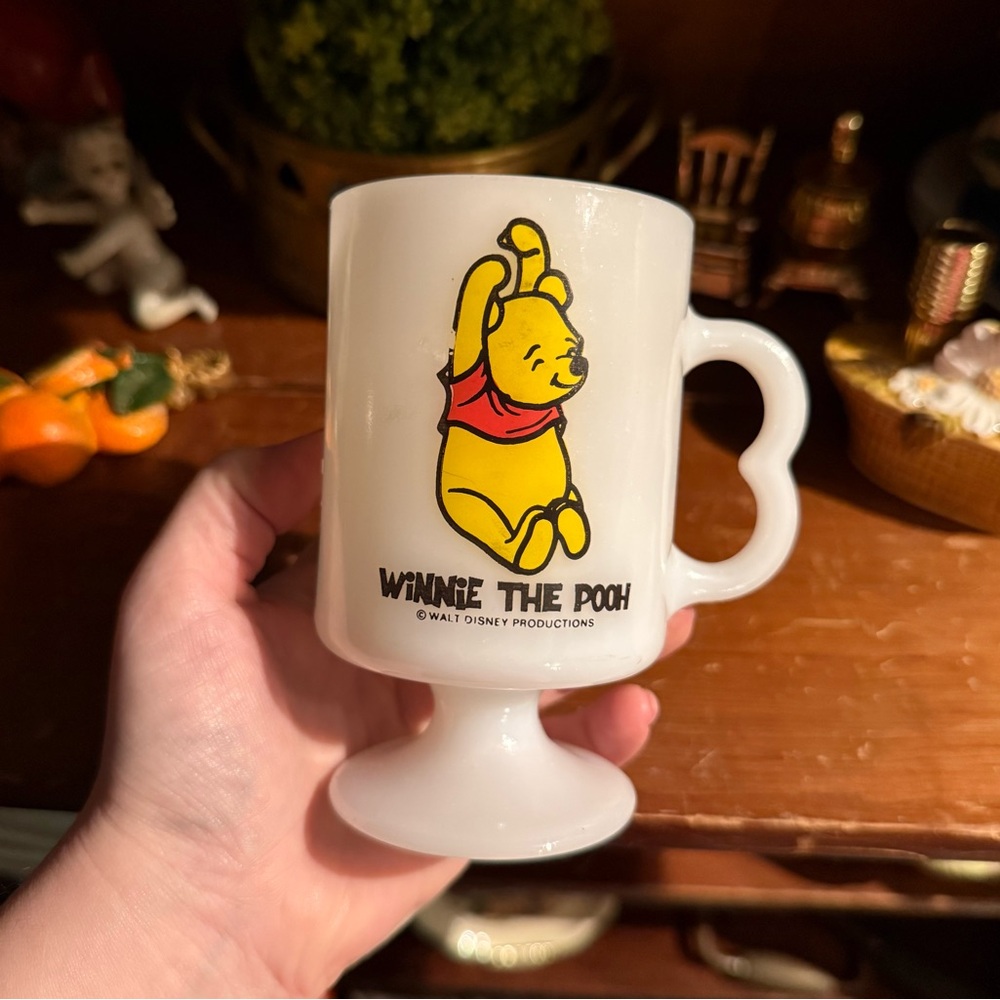 Disney Winnie the Pooh White and Red Mug
